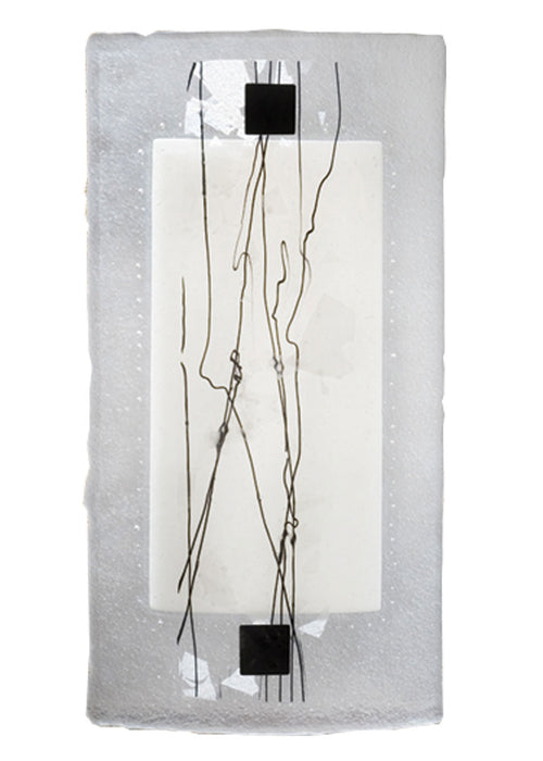 Meyda Tiffany 26996 One Light Wall Sconce, Solar Black