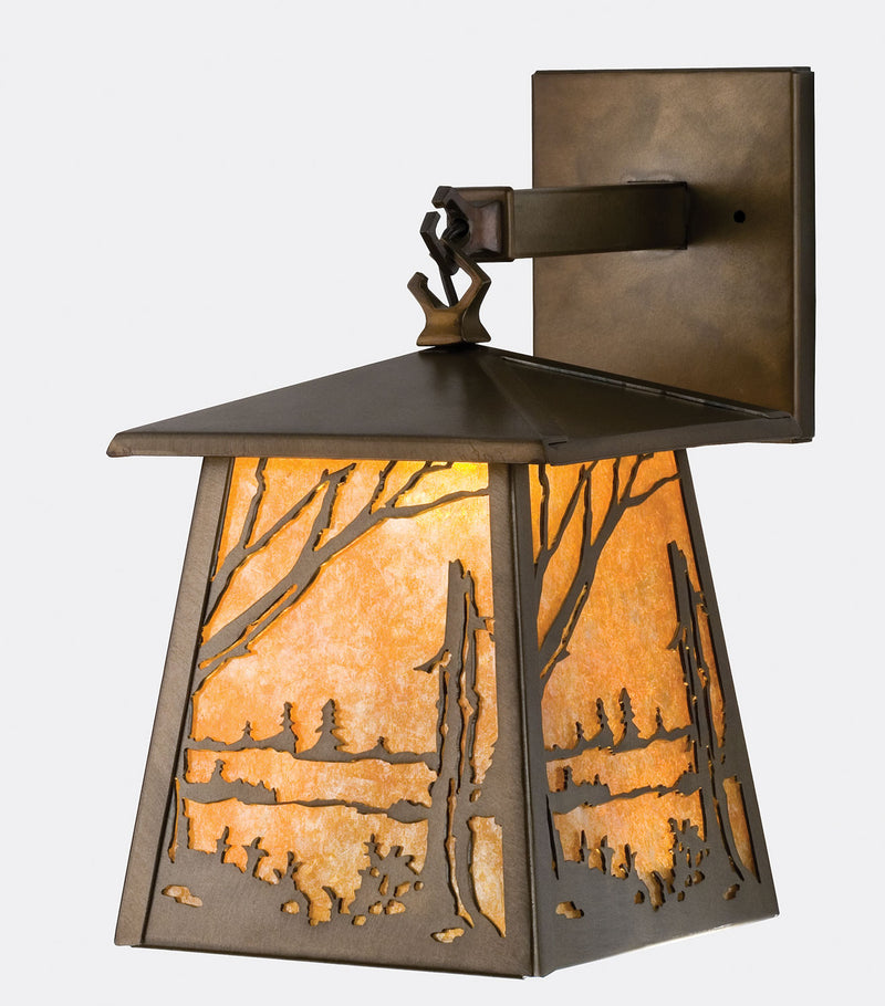 Meyda Tiffany 70680 One Light Wall Sconce, Antique Copper