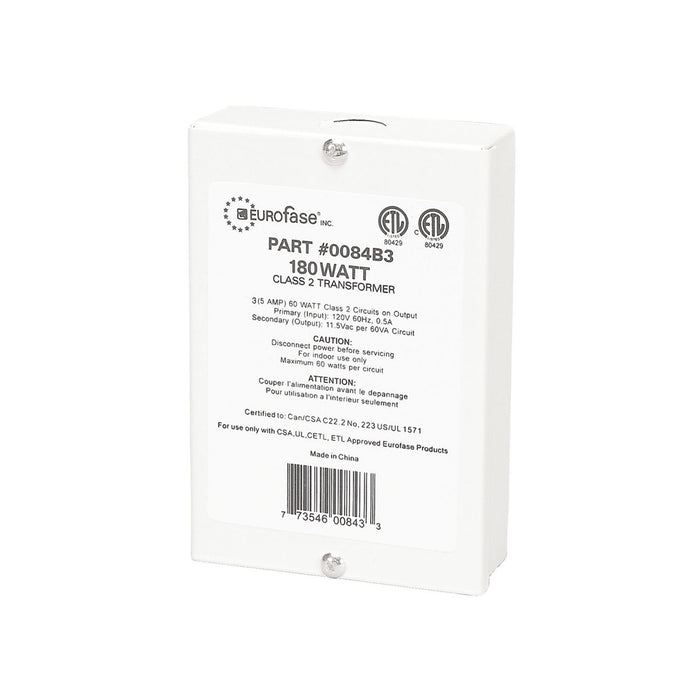 Eurofase 0084B3 Transformer, White