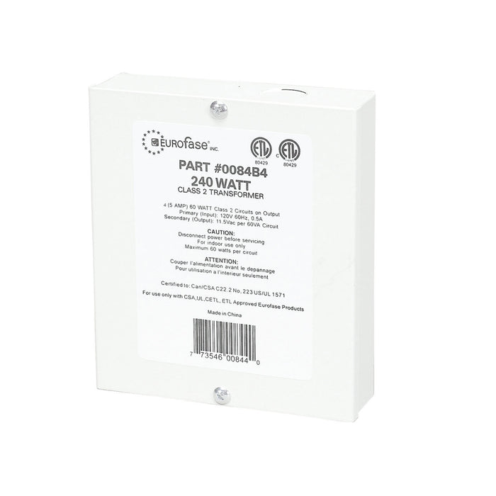 Eurofase 0084B4 Transformer, White