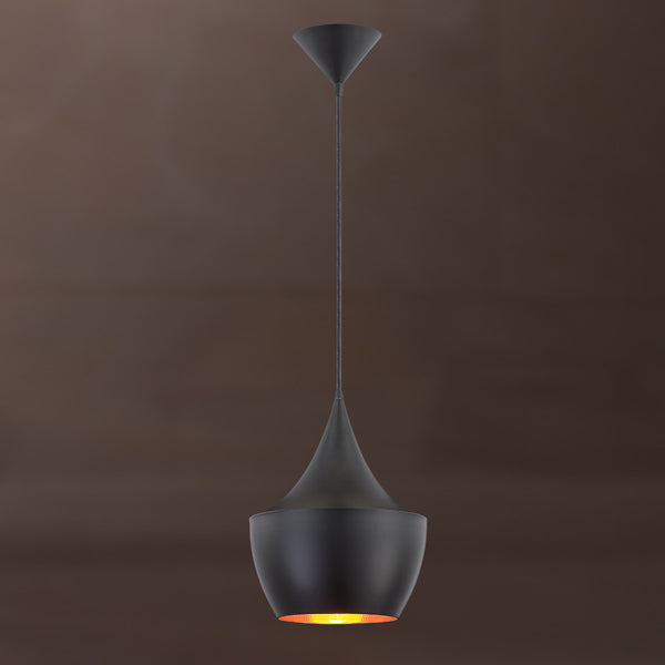 Eurofase 20438-012 One Light Pendant, Black