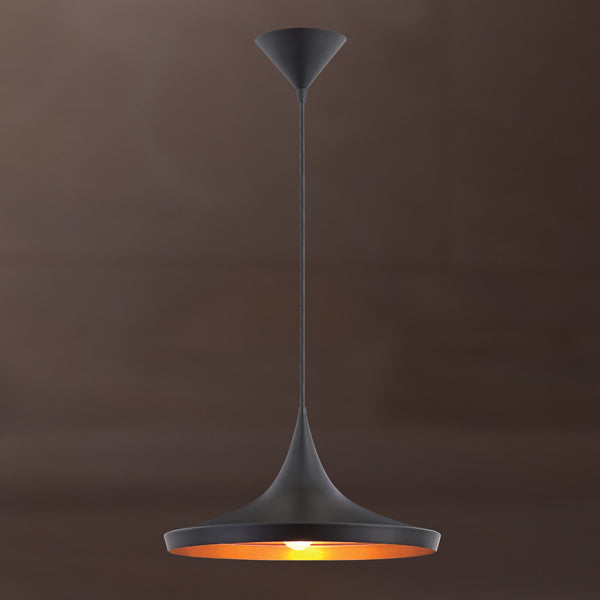 Eurofase 20439-019 One Light Pendant, Black