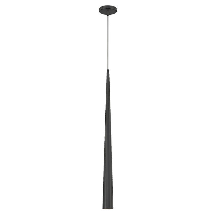 Eurofase 20446-031 One Light Pendant, Black