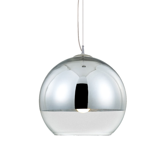 Eurofase 20453-015 One Light Pendant, Chrome