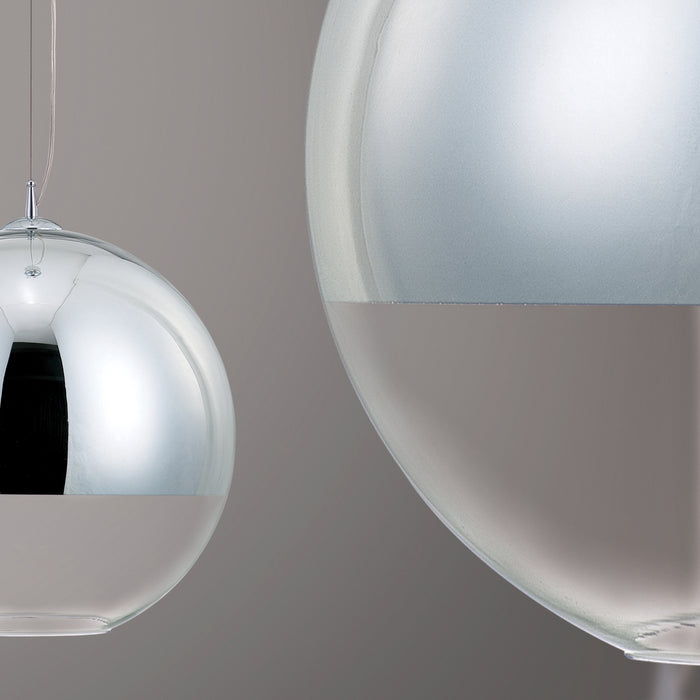 Eurofase 20455-019 One Light Pendant, Chrome