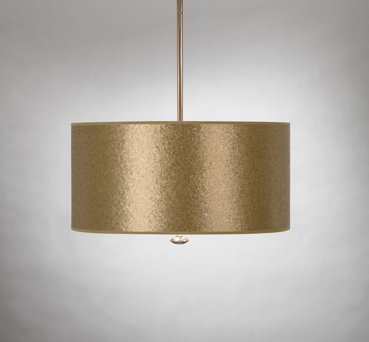 Robert Abbey 821 Two Light Floor Lamp, Vintage Brass