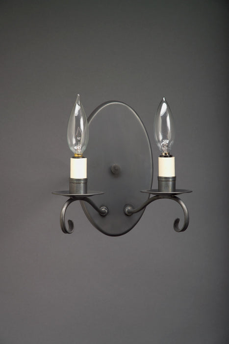 Northeast Lantern 162-DB-LT2 Two Light Wall Sconce, Dark Brass