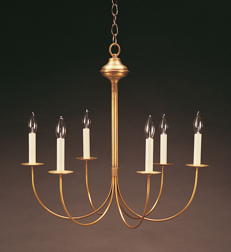 Northeast Lantern 906-AB-LT6 Six Light Hanging Lantern, Antique Brass