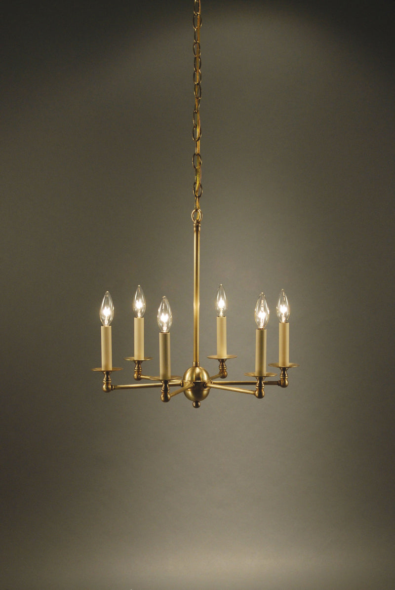 Northeast Lantern 935-AB-LT6 Six Light Hanging Lantern, Antique Brass