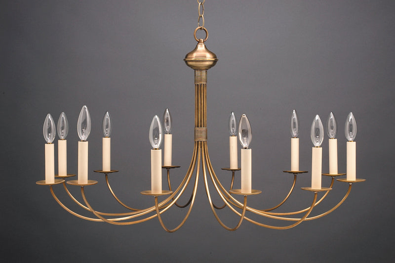 Northeast Lantern 952-AB-LT12 12 Light Hanging Lantern, Antique Brass