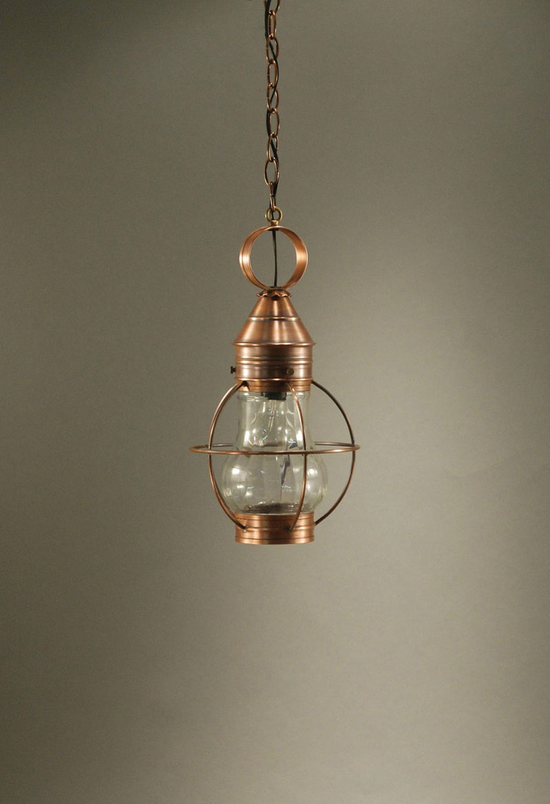 Northeast Lantern 2722-AC-MED-OPT One Light Hanging Lantern, Antique Copper