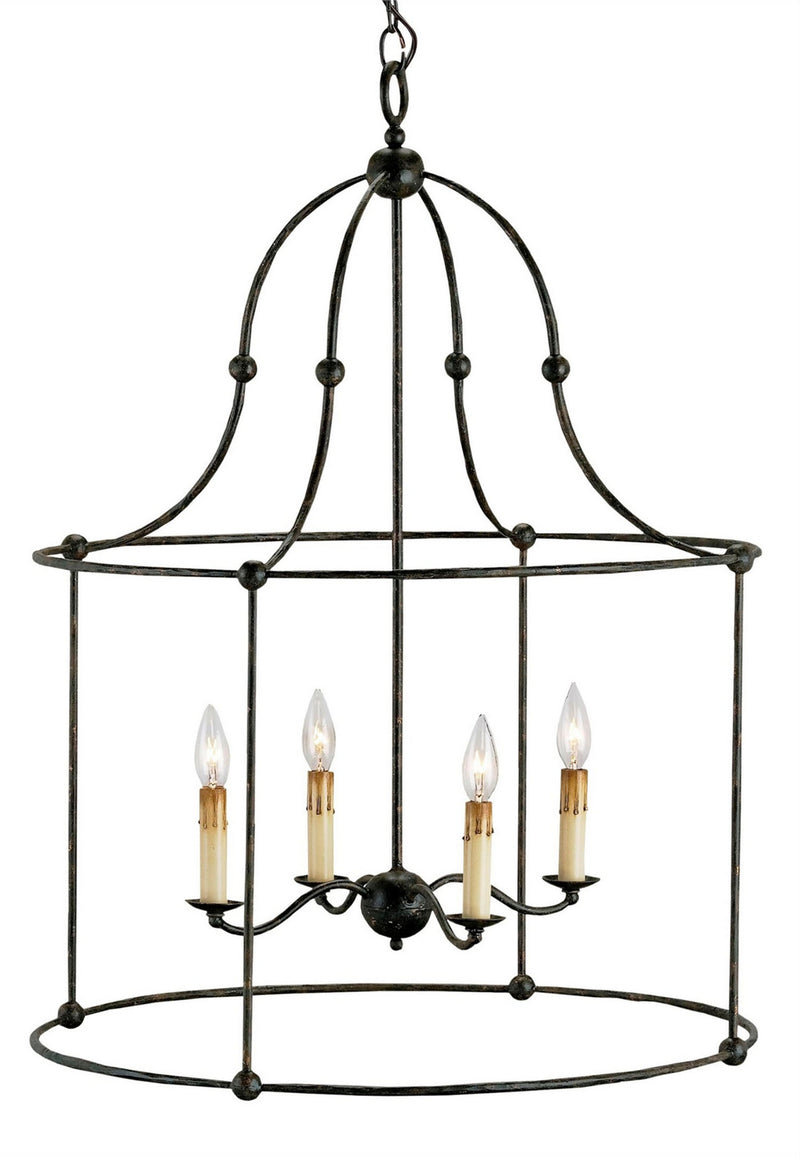 Currey and Company 9160 Four Light Lantern, Mayfair