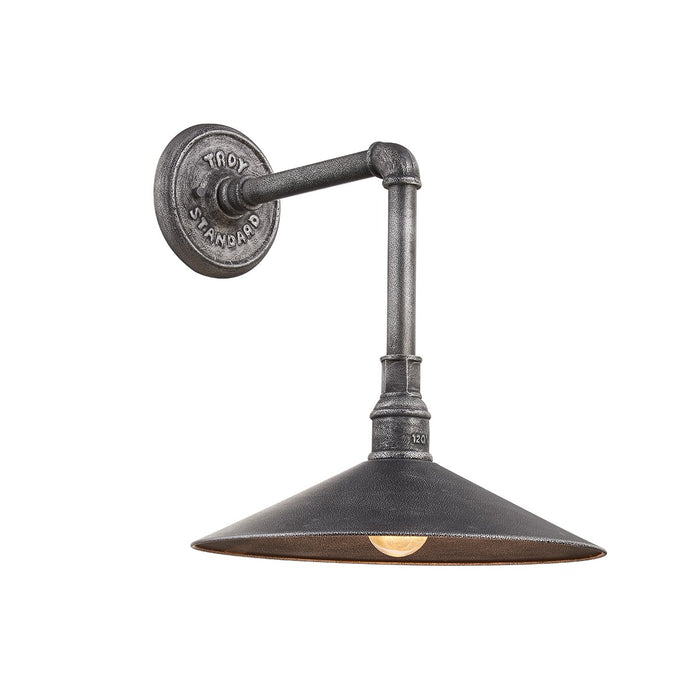Troy Lighting B2772-OS One Light Wall Lantern, Old Silver