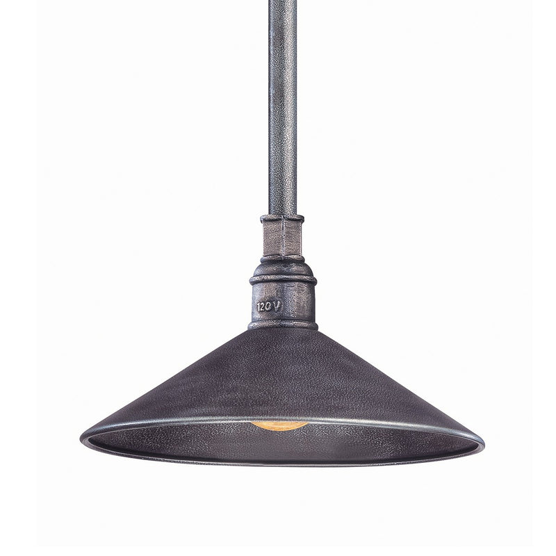 Troy Lighting F2773-OS One Light Pendant, Old Silver