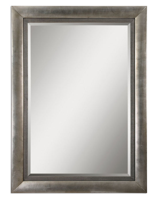 Uttermost 14207 Mirror, Antiqued Silver Leaf w/Black