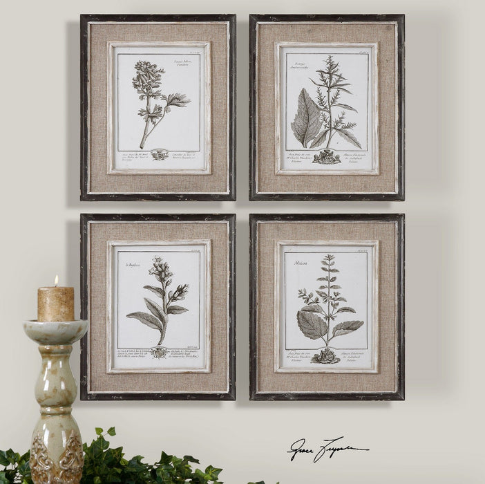 Uttermost 32510 Wall Art, Black w/Gray