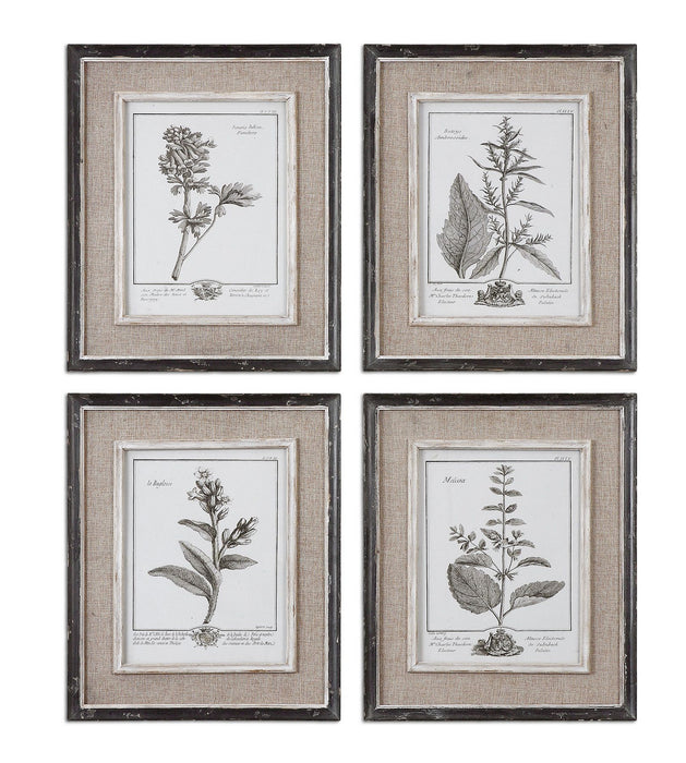 Uttermost 32510 Wall Art, Black w/Gray