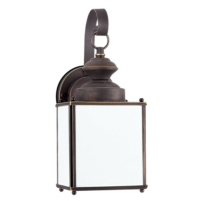 Generation Lighting 84157D-71 One Light Outdoor Wall Lantern, Antique Bronze