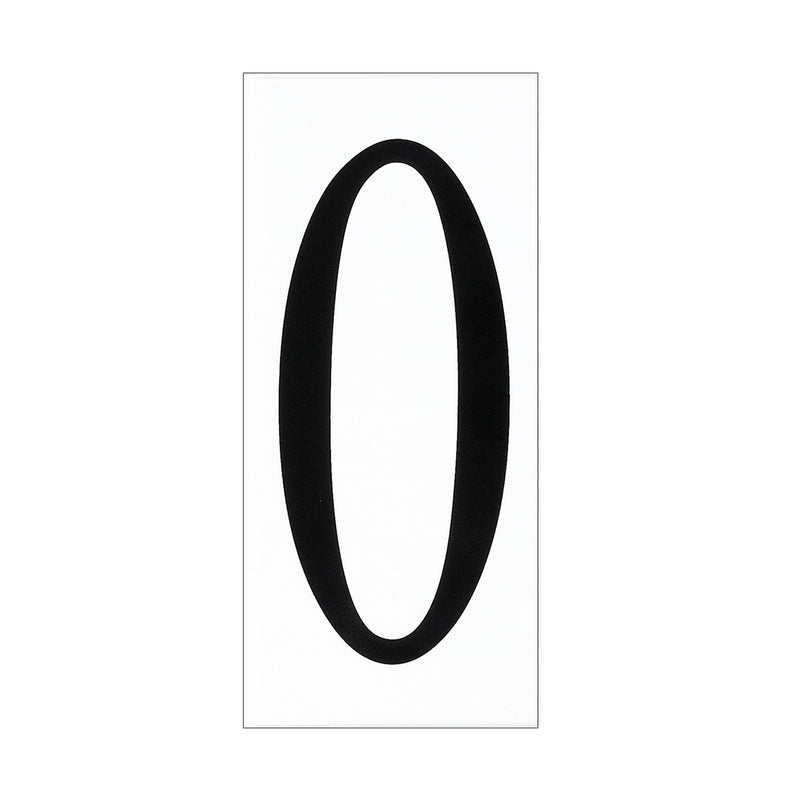 Generation Lighting 90610-68 Address Number Tile, White Plastic