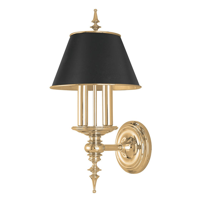 Hudson Valley 9501-AGB Two Light Wall Sconce, Aged Brass
