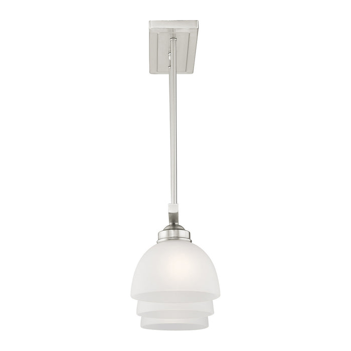 Livex Lighting 4226-91 Three Light Island Pendant, Brushed Nickel