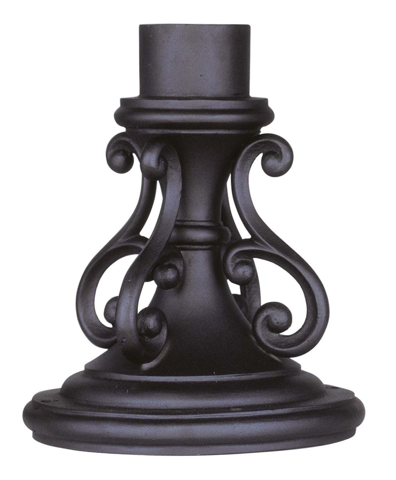 Livex Lighting 7504-07 Outdoor Pier Mount Adaptor, Bronze