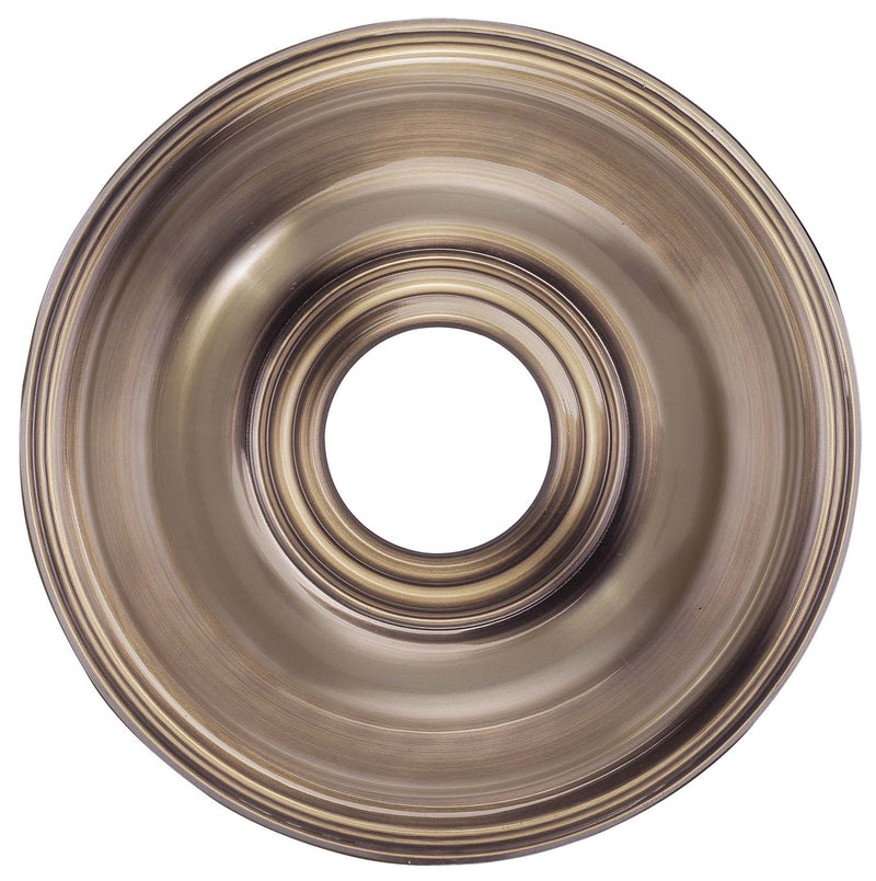 Livex Lighting 8217-01 Ceiling Medallion, Antique Brass