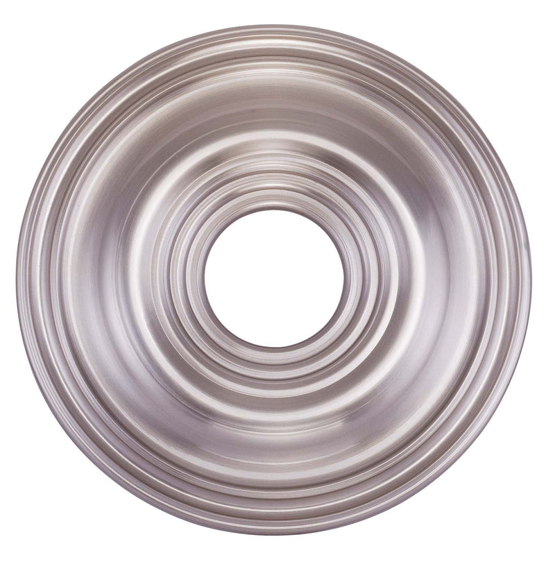Livex Lighting 8217-91 Ceiling Medallion, Brushed Nickel