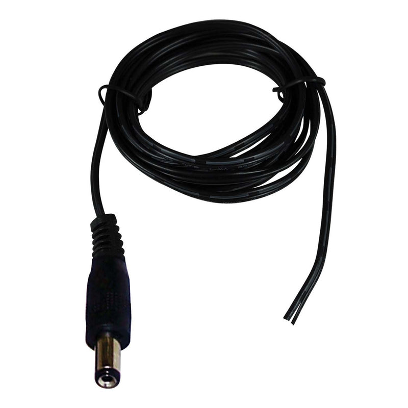 Nora Lighting NALTL-10 10' Power Line Connector for Class II Drivers, Black