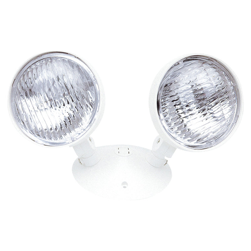 Nora Lighting NE-832 Emergency Double Head Remote, White