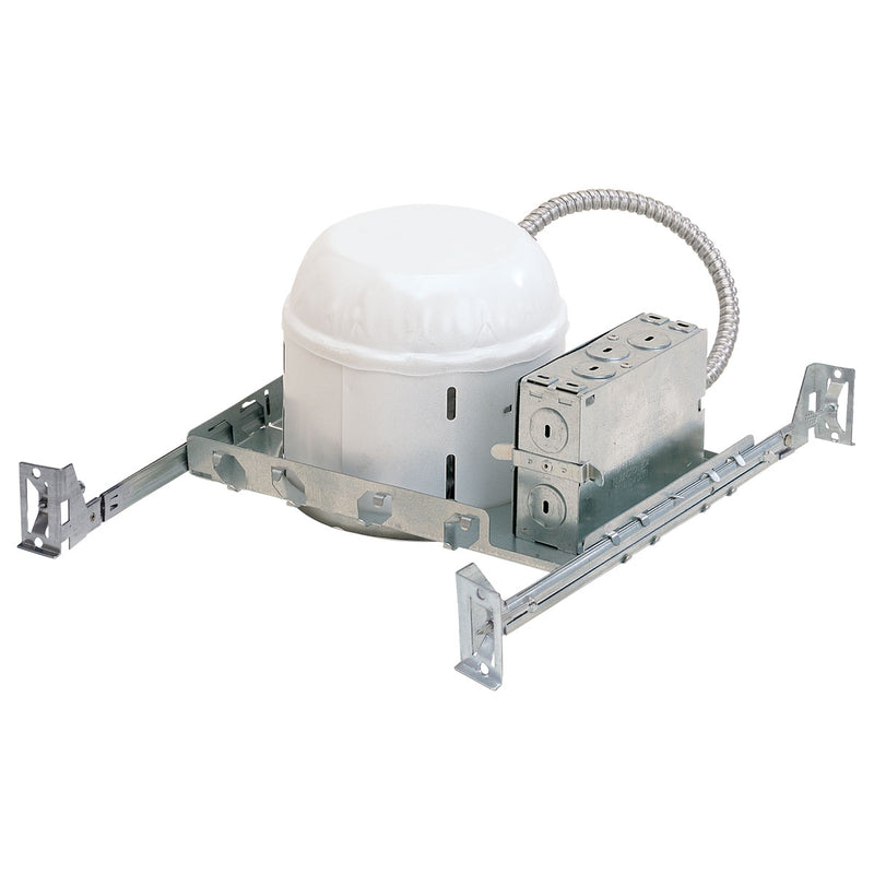 Nora Lighting NH-27Q 6" Line Voltage Non-Ic New Construction Shallow Housing