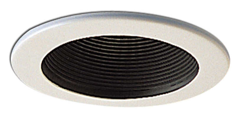 Nora Lighting NL-411 4"Step Baf Ring, White