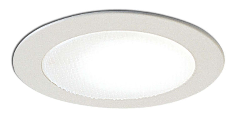 Nora Lighting NL-422W 4"Albalite Shwr Trim, White