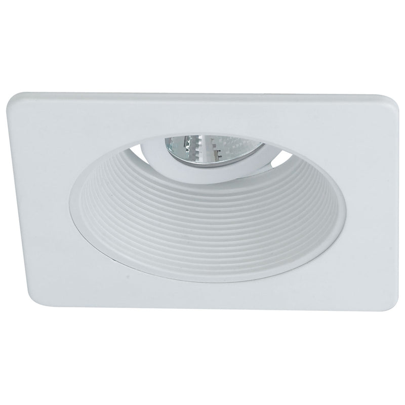 Nora Lighting NL-4810WW 4" Baffle, Sq Trim, White