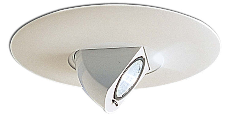 Nora Lighting NL-680W 6" Surface Adjustable Elbow W/ Metal Trim, White