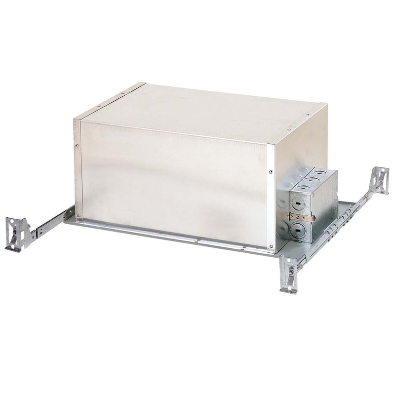 Nora Lighting NSLIC-401AT/10 4" Line Voltage Ic At New Construction Double Wall Housing W/ Lamp, Unfinished