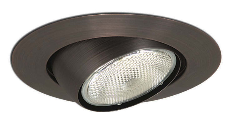 Nora Lighting NT-28BZ 6" Br/Par30 Eyeball W/ Metal Trim, Bronze