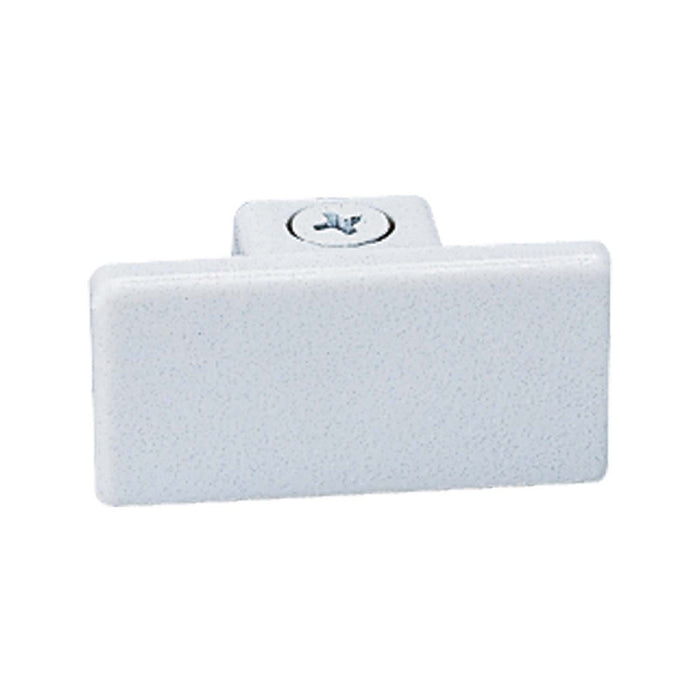 Nora Lighting NT-318W Dead End Cap, White