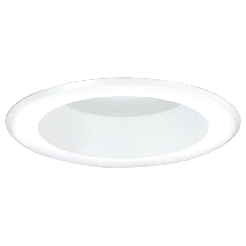 Nora Lighting NT-5000W 5" Metal Splay Trim W/ Bracket, White