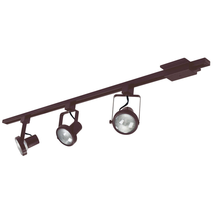 Nora Lighting NTL-158BZ Trk Pk, 3-Gimbal Par30, Bronze
