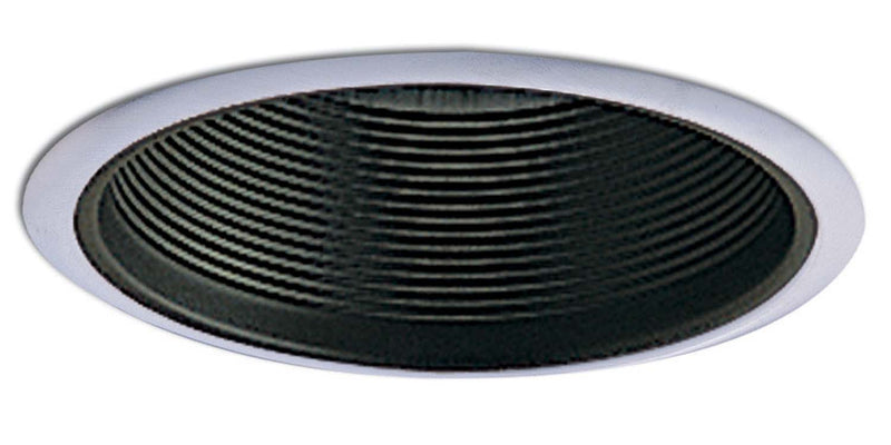 Nora Lighting NTM-513B 5" Air-Tight Baffle Cone W/ Flange, Black
