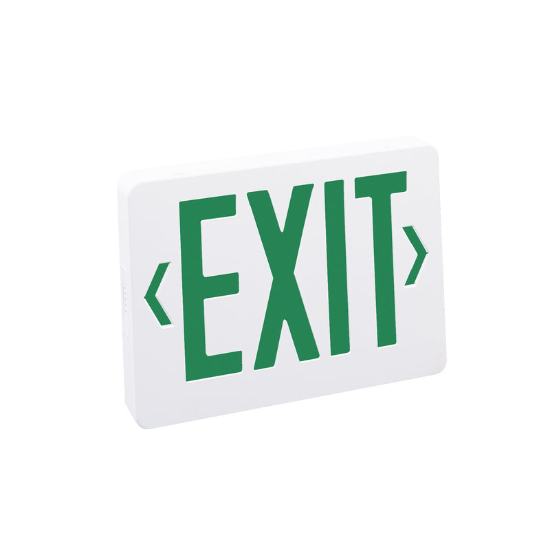 Nora Lighting NX-504-LED/G LED Exit Sign, White