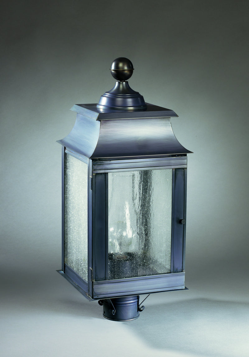 Northeast Lantern 5633-DB-CIM-SMG One Light Post Mount, Dark Brass