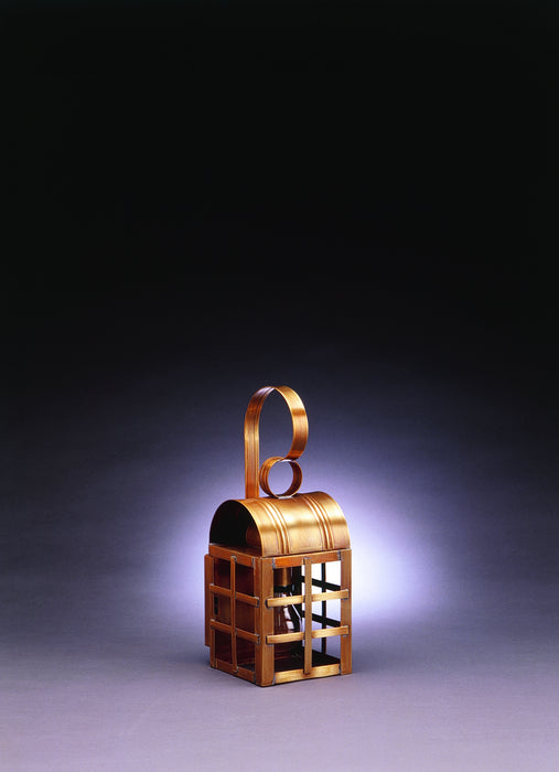 Northeast Lantern 6111-AB-MED-CLR One Light Wall Mount, Antique Brass