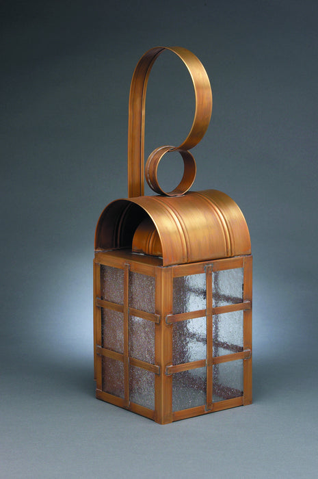 Northeast Lantern 6131-AB-MED-SMG One Light Wall Mount, Antique Brass