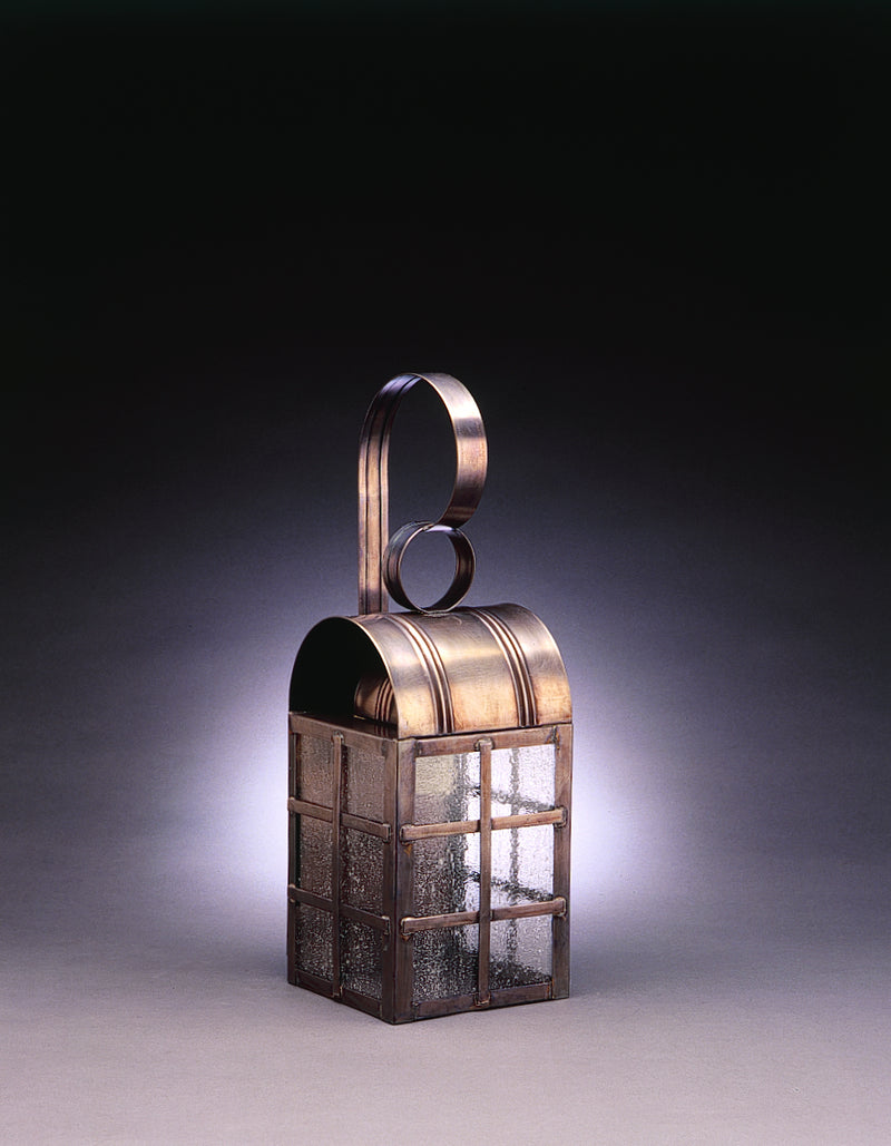 Northeast Lantern 6131-DAB-MED-SMG One Light Wall Mount, Dark Antique Brass