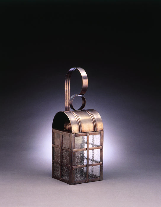 Northeast Lantern 6131-DAB-MED-SMG One Light Wall Mount, Dark Antique Brass