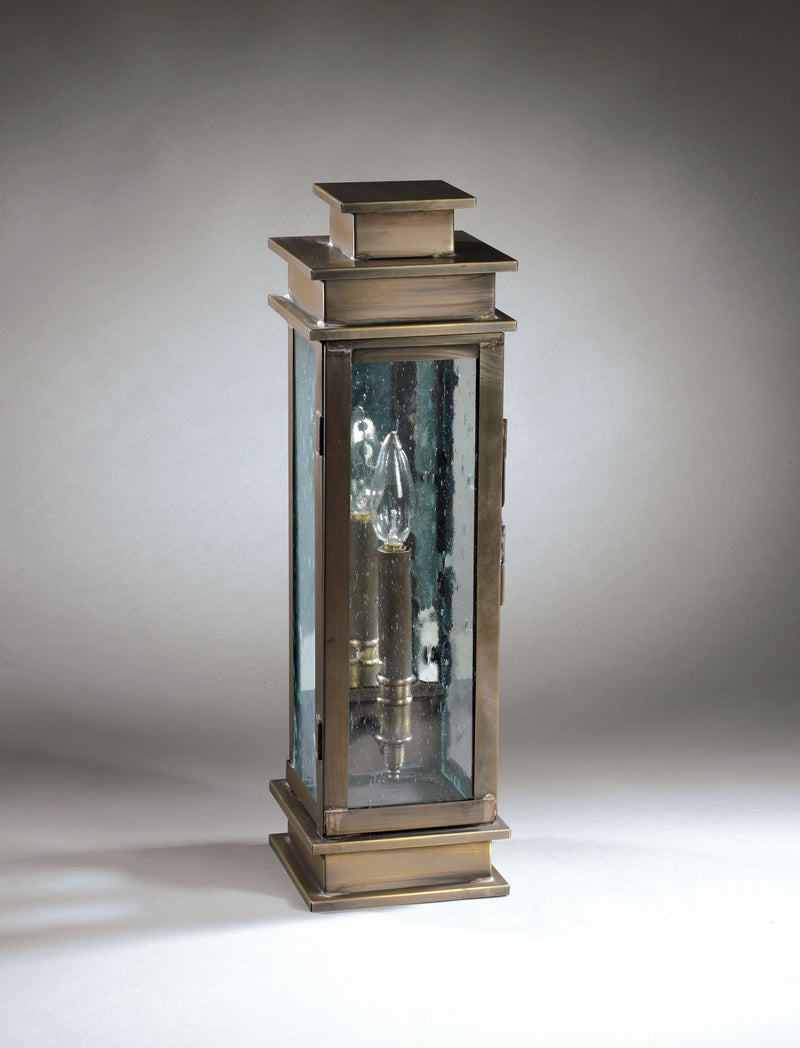 Northeast Lantern 8931-DAB-LT1-CSG-PM One Light Wall Mount, Dark Antique Brass