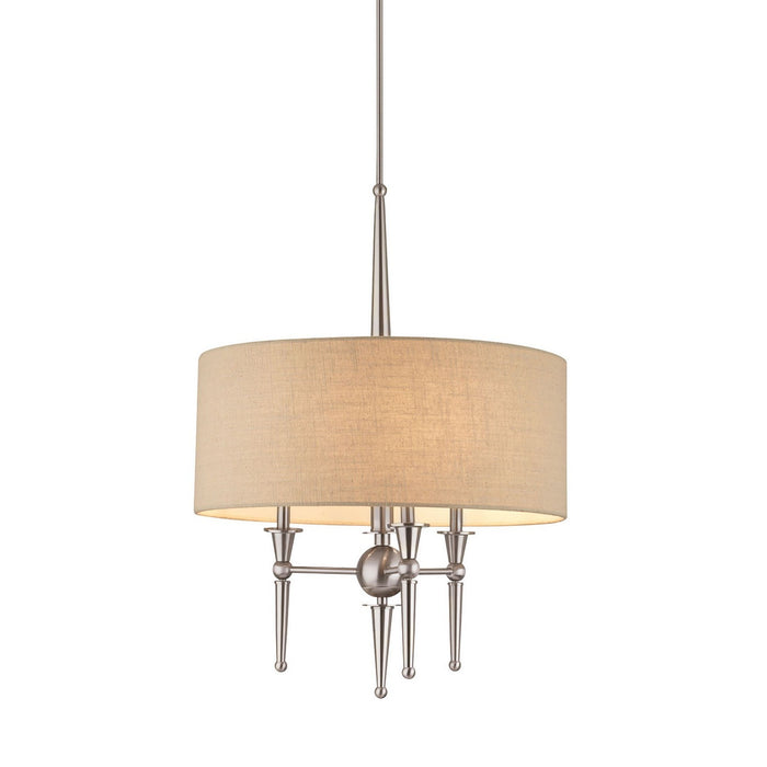 ELK Home M261678 Three Light Chandelier, Brushed Nickel