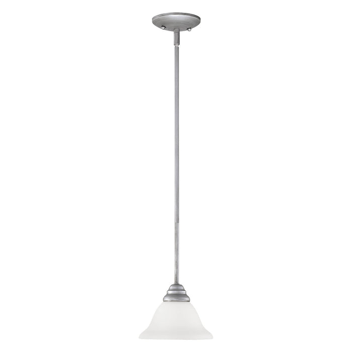 Millennium 1361-RS One Light Mini-Pendant, Rubbed Silver